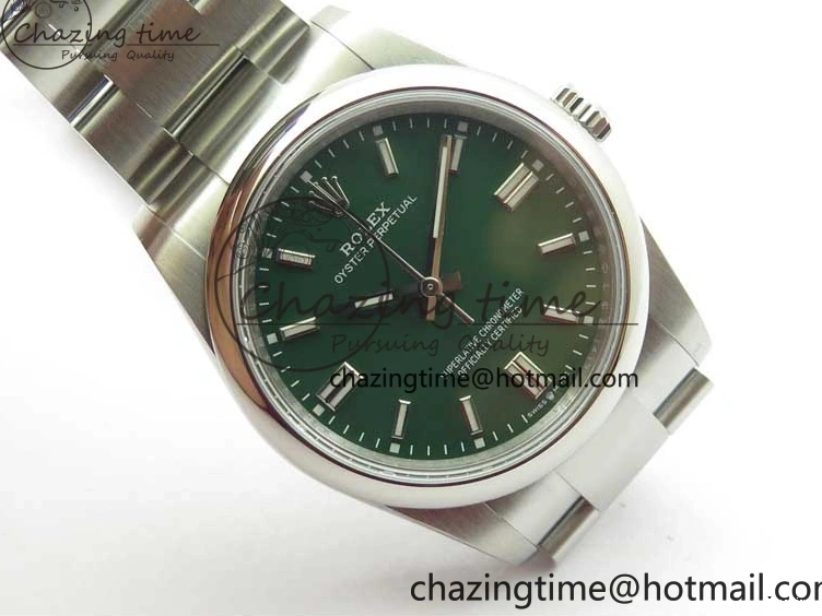 MiroTime 0209 Snug Oyster Perpetual 36mm 126000 BP Best Edition Green Dial on SS Bracelet 2648